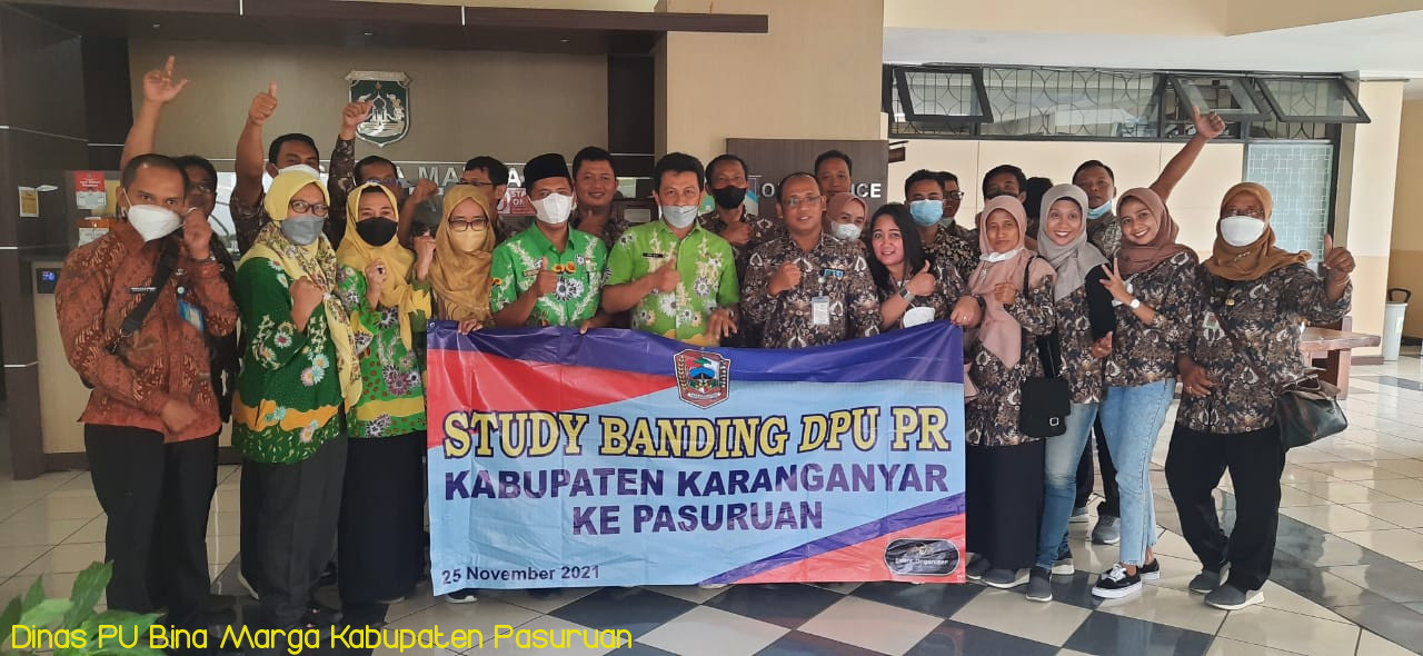 Kunjungan Study Banding Bidang Bina Marga Dinas Pekerjaan Umum dan Perumahan Rakyat Kabupaten Karanganyar
